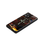 cactus jack brown back phone cover | glass case for nothing phone 1