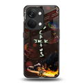 cactus jack brown back phone cover | glass case for oneplus nord 3