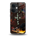 cactus jack brown back phone cover | glass case for oneplus nord ce 3