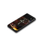 cactus jack brown back phone cover | glass case for google pixel 6 pro