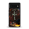cactus jack brown back phone cover | glass case for Google Pixel 6A