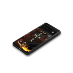 cactus jack brown back phone cover | glass case for Google Pixel 6A