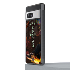 cactus jack brown back phone cover | glass case for Google Pixel 7A