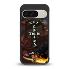 cactus jack brown back phone cover | glass case for google pixel 9