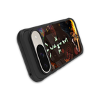 cactus jack brown back phone cover | glass case for google pixel 9