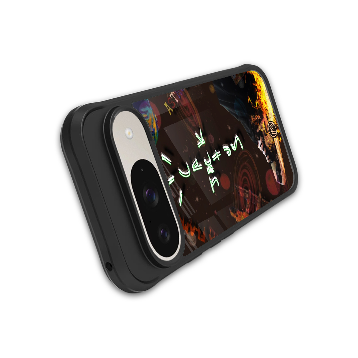 cactus jack brown back phone cover | glass case for google pixel 9