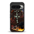 cactus jack brown back phone cover | glass case for google pixel 9 pro xl