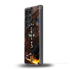 cactus jack brown back phone cover | glass case for samsung galaxy s25 ultra