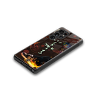 cactus jack brown back phone cover | glass case for samsung galaxy s25 ultra