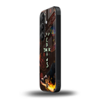 cactus jack brown back phone cover | glass case for samsung galaxy s25