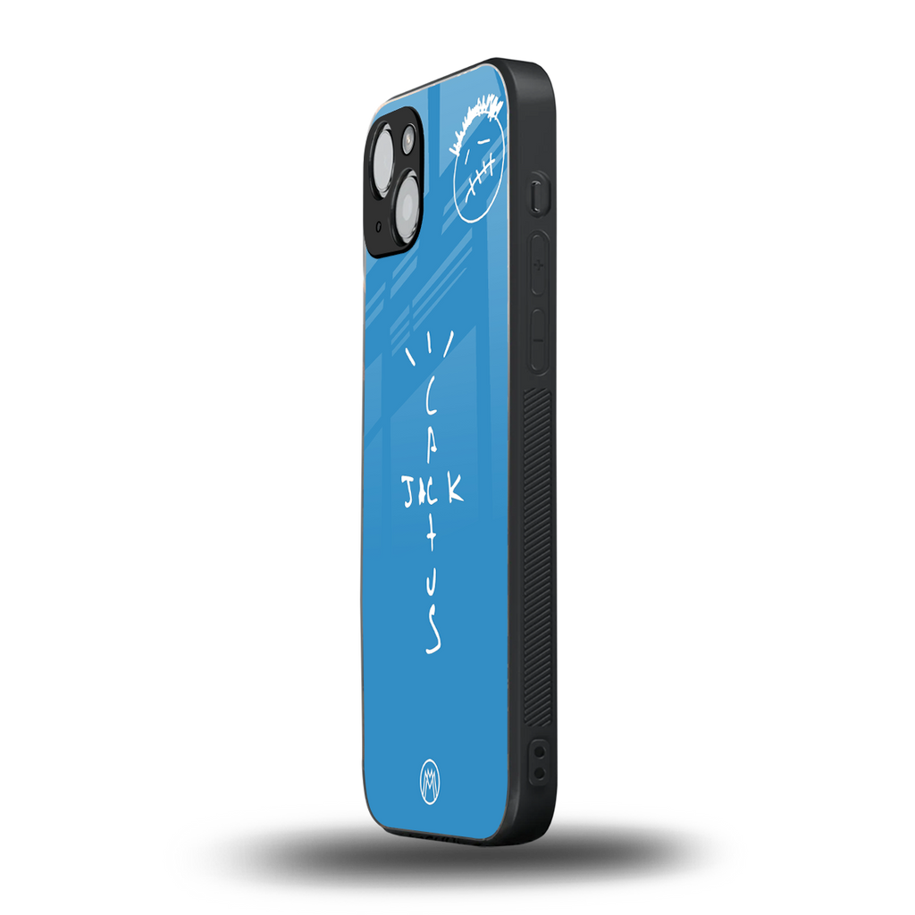 cactus jack back phone cover | glass case for iphone 13