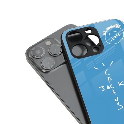 cactus jack back phone cover | glass case for iphone 13 pro max