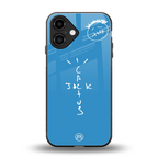 cactus jack back phone cover | glass case for iphone 16