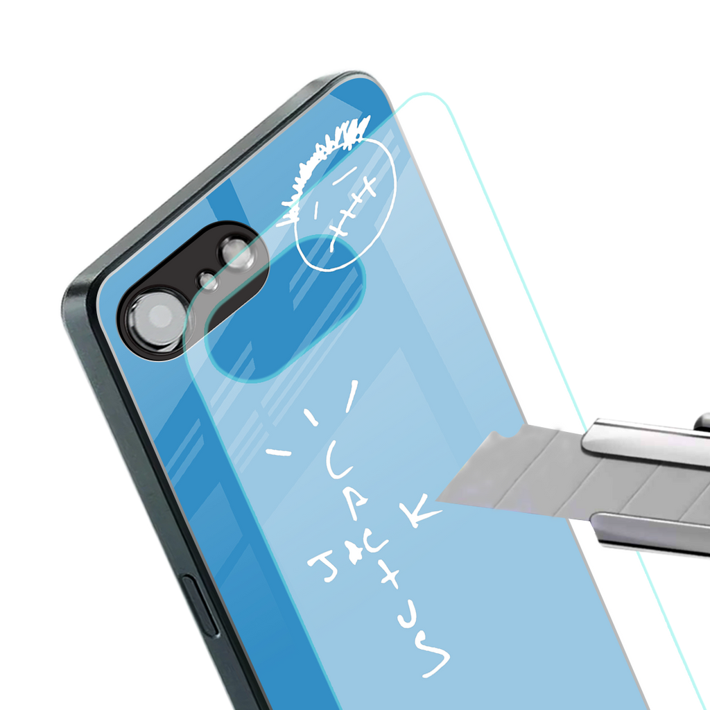 cactus jack back phone cover | glass case for iphone 16e