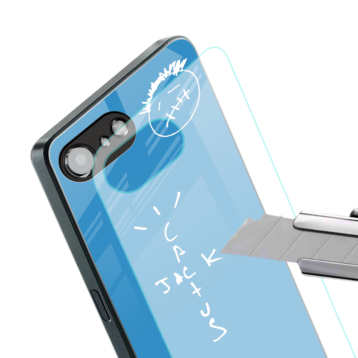 cactus jack back phone cover | glass case for iphone 16e