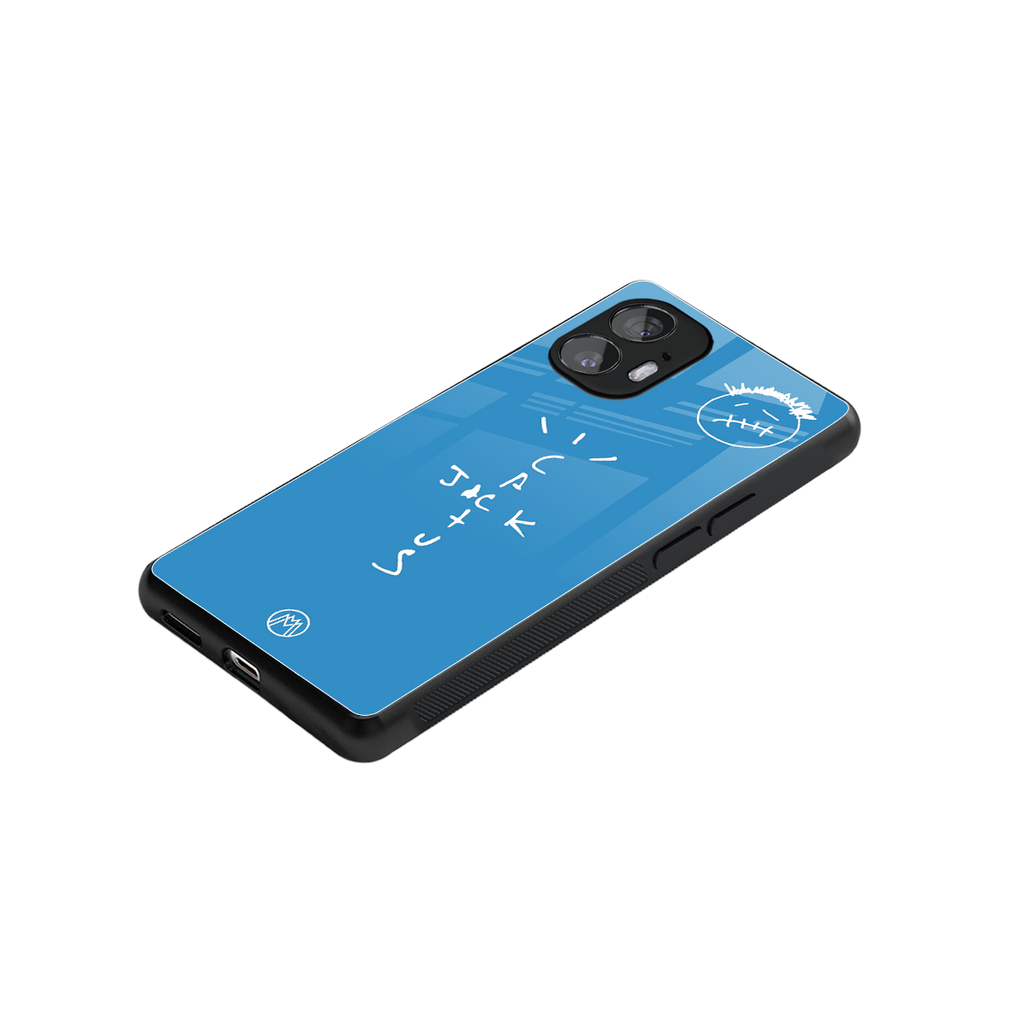 cactus jack back phone cover | glass case for nothing phone 2