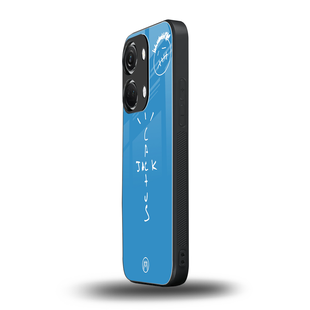 cactus jack back phone cover | glass case for oneplus nord 3