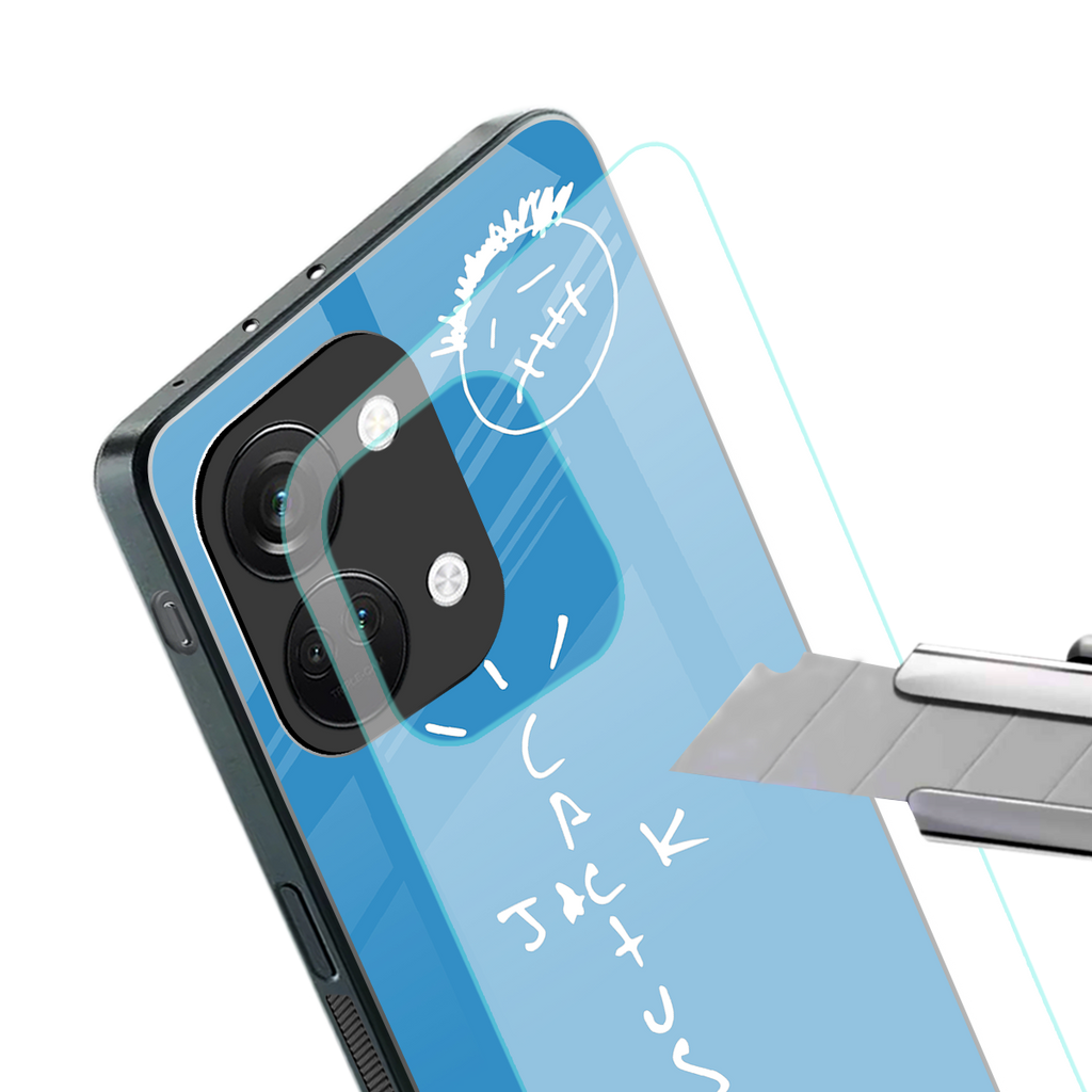 cactus jack back phone cover | glass case for oneplus nord 3