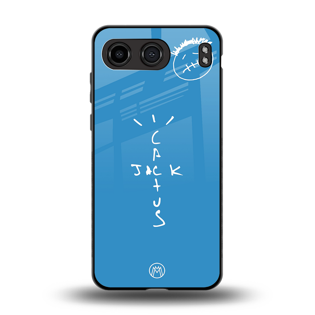 cactus jack back phone cover | glass case for oneplus nord 4