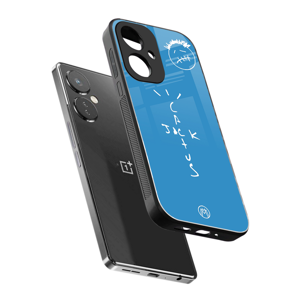 cactus jack back phone cover | glass case for oneplus nord ce 3