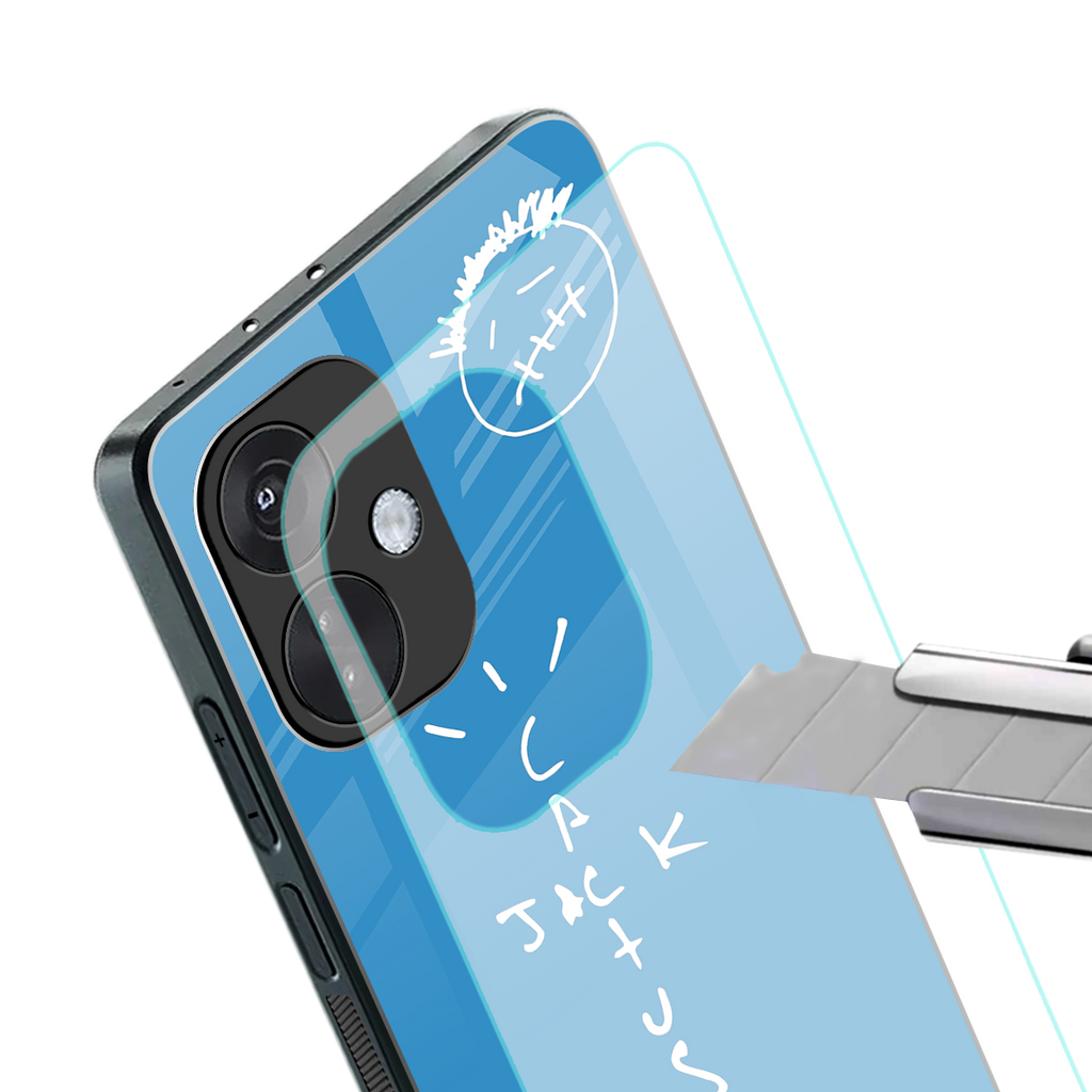 cactus jack back phone cover | glass case for oneplus nord ce 3
