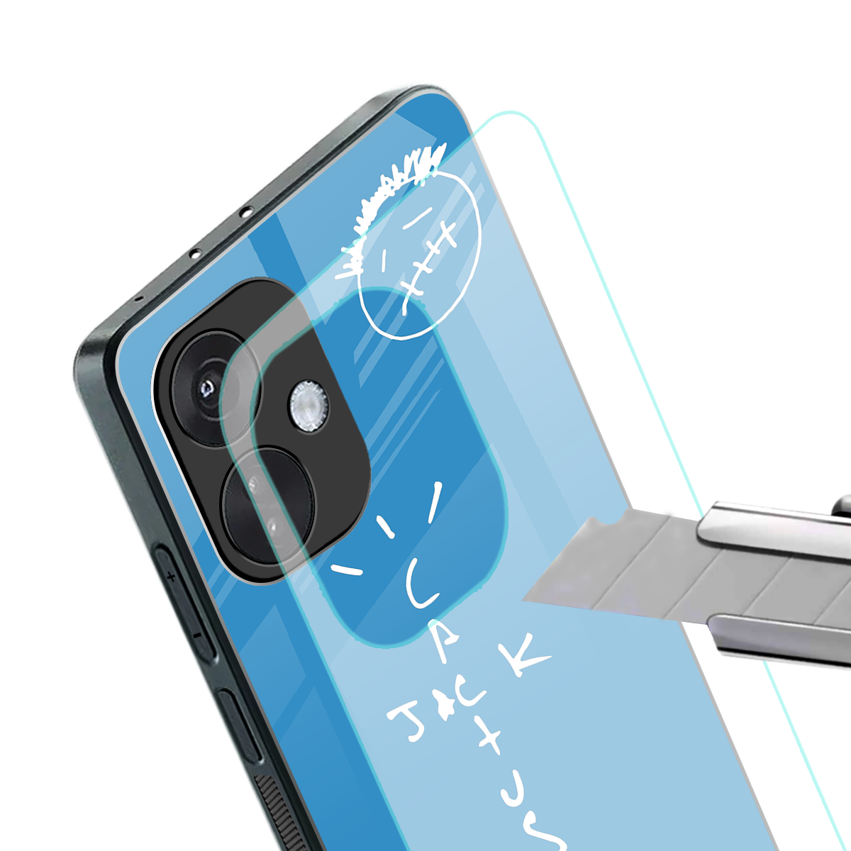 cactus jack back phone cover | glass case for oneplus nord ce 3