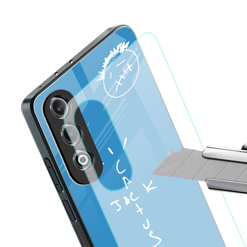 cactus jack back phone cover | glass case for oneplus nord ce 4