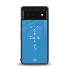 cactus jack back phone cover | glass case for google pixel 6