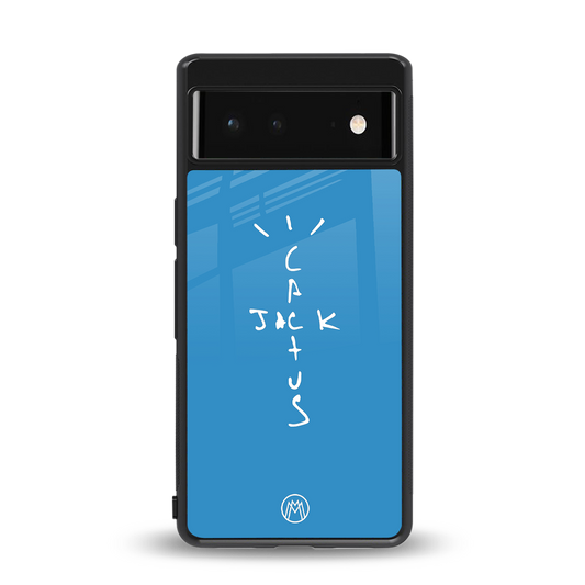 cactus jack back phone cover | glass case for Google Pixel 6A