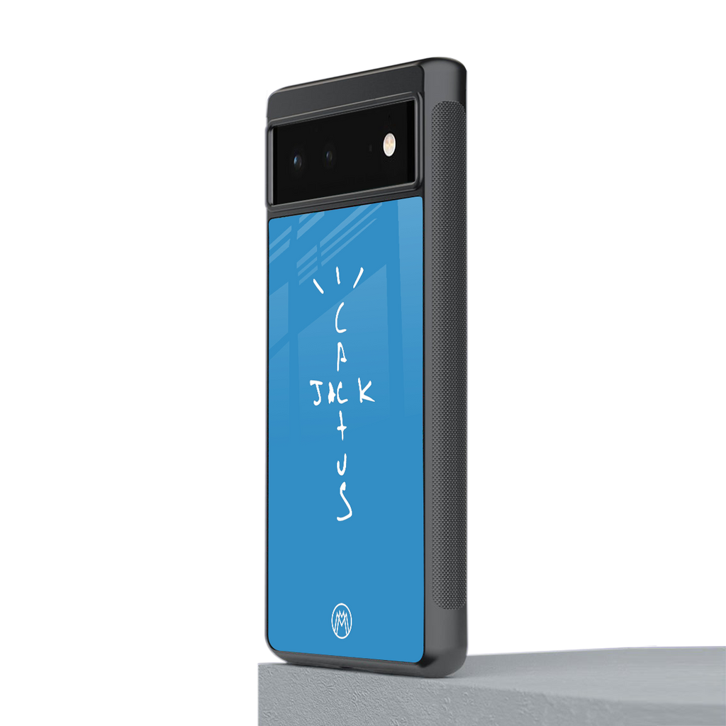 cactus jack back phone cover | glass case for Google Pixel 6A