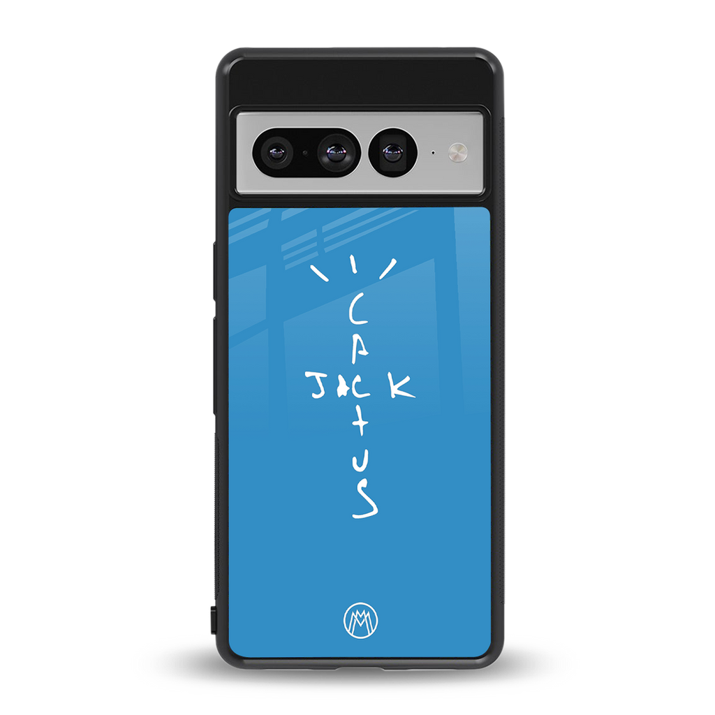 cactus jack back phone cover | glass case for google pixel 7 pro