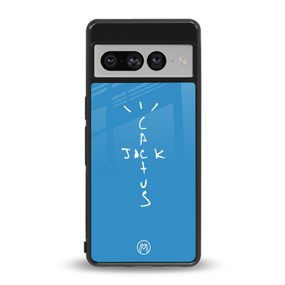 cactus jack back phone cover | glass case for google pixel 7 pro