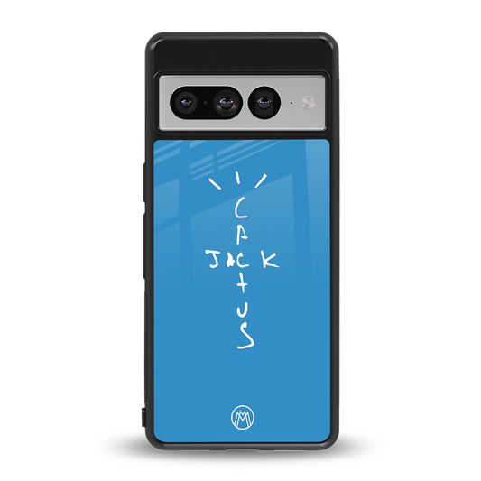 cactus jack back phone cover | glass case for google pixel 7 pro