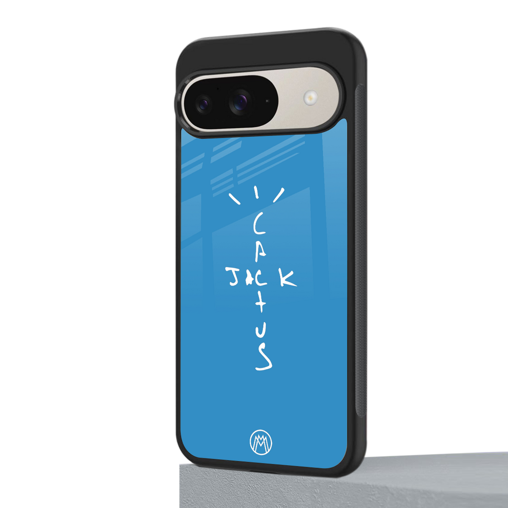cactus jack back phone cover | glass case for google pixel 9