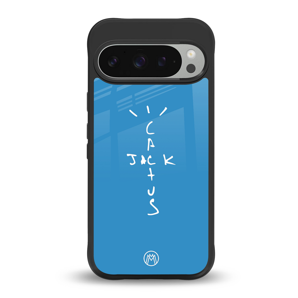 cactus jack back phone cover | glass case for google pixel 9 pro xl