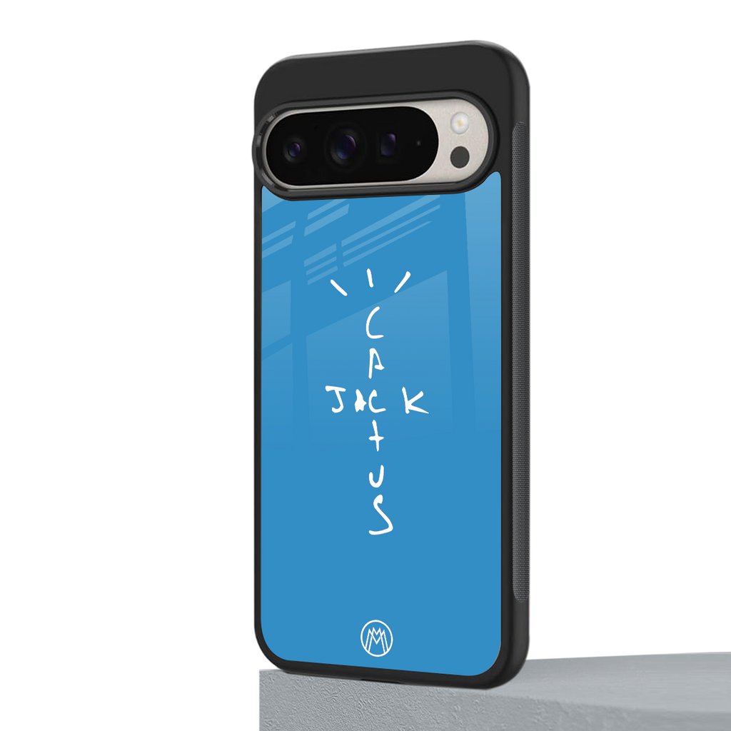 cactus jack back phone cover | glass case for google pixel 9 pro