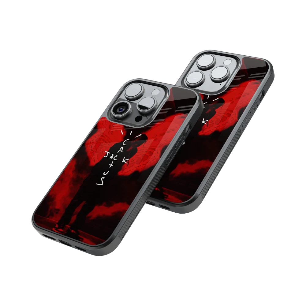 Protective Glass Back Phone Case Compatible with iPhone, Samsung, OnePlus, Pixel & More