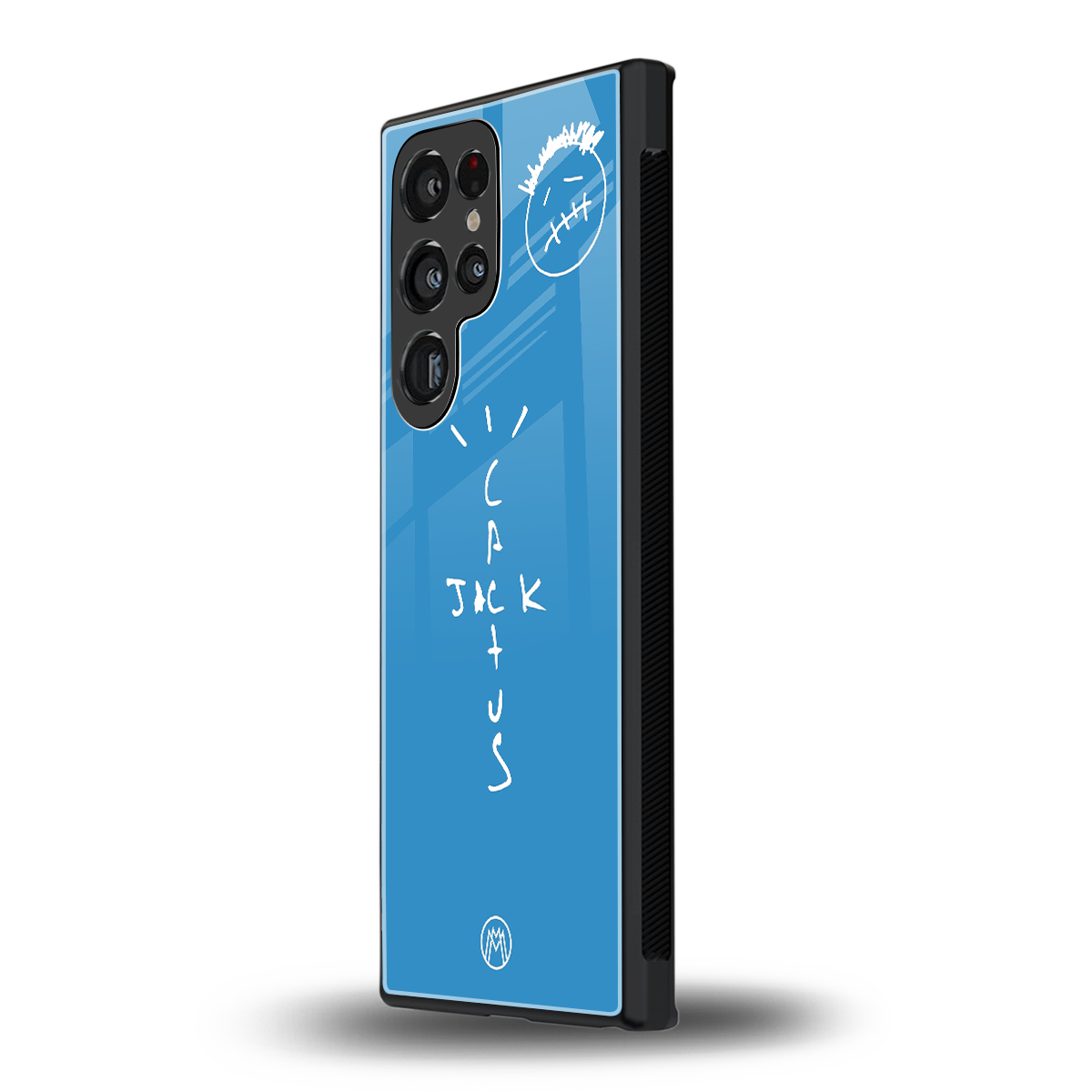 cactus jack back phone cover | glass case for samsung galaxy s23 ultra