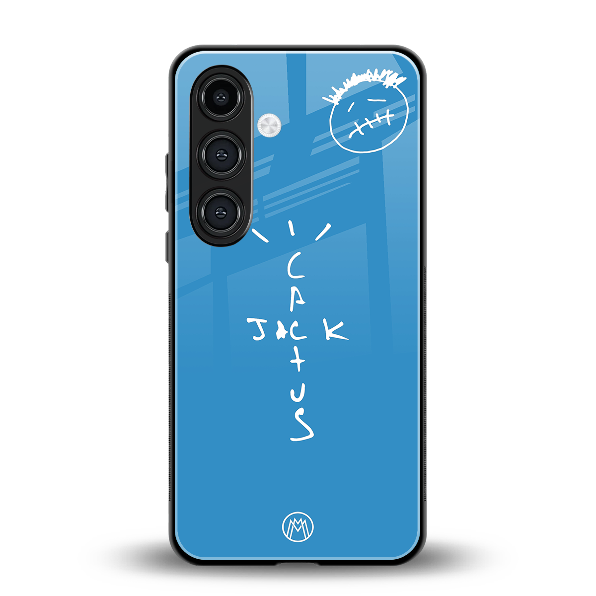 cactus jack back phone cover | glass case for samsung galaxy s23 plus