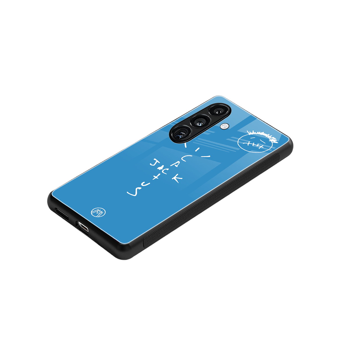cactus jack back phone cover | glass case for samsung galaxy s23 plus