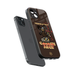 cactus jack travis scott brown back phone cover | glass case for iphone 14 plus