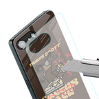 cactus jack travis scott brown back phone cover | glass case for iphone 16e
