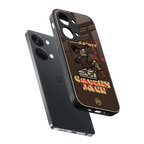 cactus jack travis scott brown back phone cover | glass case for oneplus nord 3