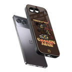 cactus jack travis scott brown back phone cover | glass case for oneplus nord 4