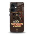 cactus jack travis scott brown back phone cover | glass case for oneplus nord ce 3