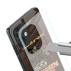 cactus jack travis scott brown back phone cover | glass case for oneplus nord ce 3