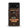 cactus jack travis scott brown back phone cover | glass case for Google Pixel 6A