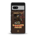 cactus jack travis scott brown back phone cover | glass case for Google Pixel 7A