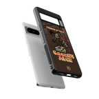 cactus jack travis scott brown back phone cover | glass case for google pixel 8 pro