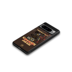 cactus jack travis scott brown back phone cover | glass case for google pixel 8 pro